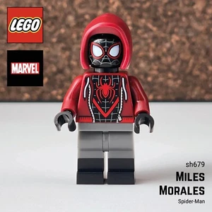 LEGO Miles Morales Minifigura SH0679/SH679 Marvel Spider-Man Avengers - Imagen 1 de 7