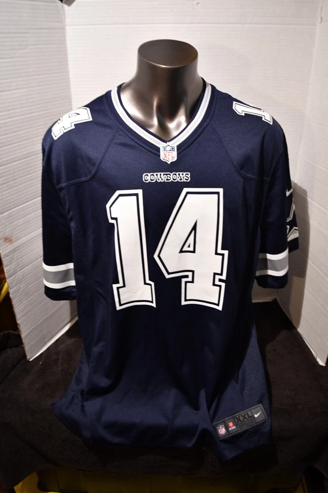 Новые мужские Dallas ковбои Энди Далтон #14 Nike игры Джерси размеров, X-2XL N W ярлык - Изображение 1 из 4