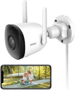 2K Telecamera Wi-Fi Esterno, Videocamera Sorveglianza Con Rilevamento Umano/Auto - Foto 1 di 12