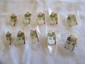 10 Boston Red Sox Green Monster WALLY Coca Cola Pins Fenway Park Coke MLB Vtg - Picture 1 of 5
