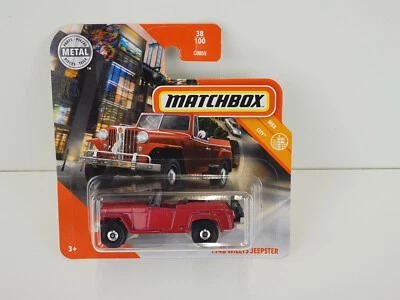 Auto Mattel Matchbox GKM57-LA10 - MBX City - 1948 Willys Jeepster - Immagine 1 di 2