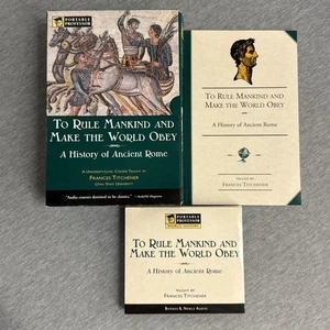Portable Professor To Rule Mankind And Make World Obey Roman History 8-CD - Picture 1 of 5