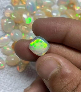 Seltener Wabenopal Cabochon Äthiopischer Opal Cabochon Multi Flashy Opal Edelstein - Bild 1 von 6
