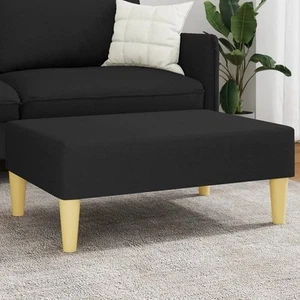 Footstool Black - Picture 1 of 8