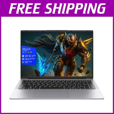 Computadora portátil plateada de alto rendimiento丨24 GB RAM 512 GB SSD Foto 1 de 4