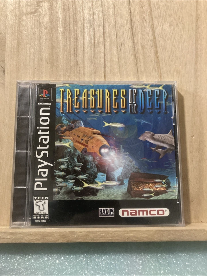 Treasures of the Deep PlayStation 1 PS1 Manual con Tarjeta de Registro Foto 1 de 4