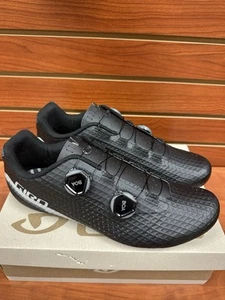 Giro Regime Men's Road Cycling Shoes, Black, M44, New - Picture 1 of 4