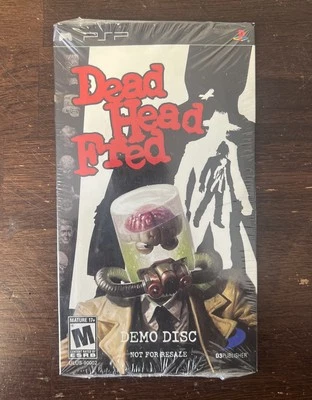 NEW SEALED RARE Dead Head Fred Sony Playstation Portable PSP Demo UMD Disc 2007 - Image 1 of 2