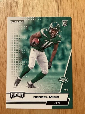 Panini Playoff Denzel Mims 2020 # 223 RC.        GOAL LINE Foto 1 de 2