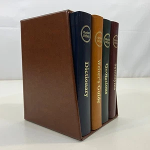 The Merriam Webster Compact Dictionary Reference 4 Book Set in Slipcase 1987 - Picture 1 of 11