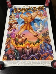 Vintage 1997 Disney Movie Poster - Hercules - DS One Sheet - Picture 1 of 8