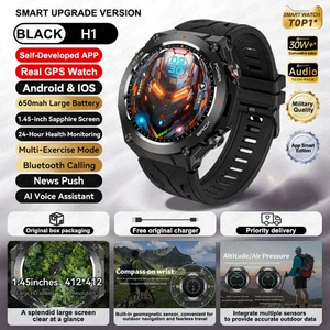 2025 New for Xiaomi GPS Sports Smart Watch Men Waterproof Fitness Trackr Bluetoo - Picture 1 of 22