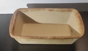 The Pampered Chef Family Heritage Collection Stoneware Bread Loaf Pan 9x5 - Picture 1 of 7