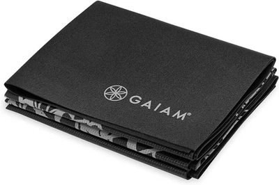 Gaiam Yoga Mat Folding Travel Fitness & Exercise Mat | Foldable Yoga Mat for All - Image 1 of 4