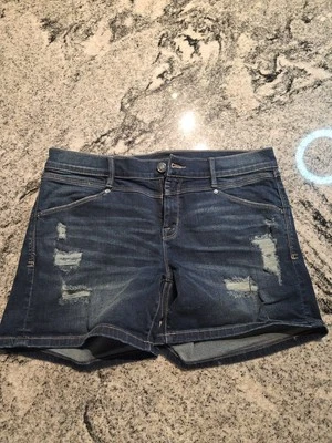 Pantalones Cortos Bebe Vintage Para Mujer Talla 29 Azul Denim Caliente Verano Corto E71 Foto 1 de 4