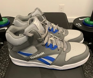Reebok Classic High Top Work Shoe - Brand New - Never Worn - Blue Gray White - Picture 1 of 6