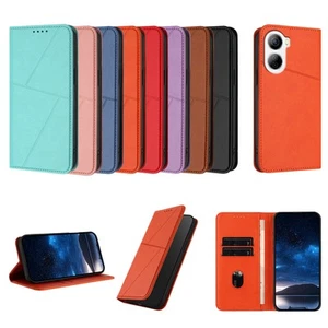 Case for ZTE Axon 60 40 Lite 50 Lite Fresh 50 V40 des Magnetic Flip Wallet Cover - Picture 1 of 20
