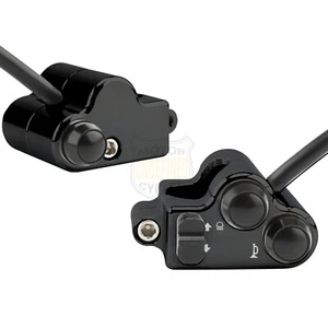 22mm Left+Right Motorcycle Handlebar Switch For Kill Start Turn Signal Horn Beam - Picture 1 of 7