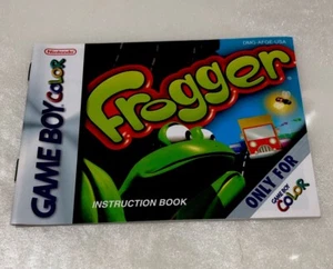 Frogger (Nintendo Game Boy Color, 1998) Manual Only. Instruction Book - Picture 1 of 2