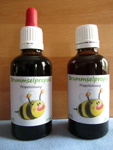 Tintura de propóleo natural de 50 ml calidad apicultor gota pipeta - Imagen 1 de 2