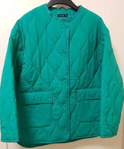 Womens XL Coat Jackets Fashion Green Size 20-22/EU48-50 Lightweight - Picture 1 of 7