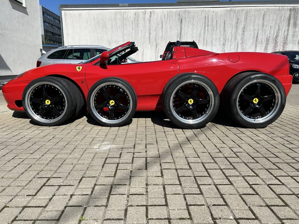 OZ Hamann 19 Zoll 3-teilig Ferrari Felgen + Pirelli 255/30 + 355/30 – TopZustand - Bild 1 von 4