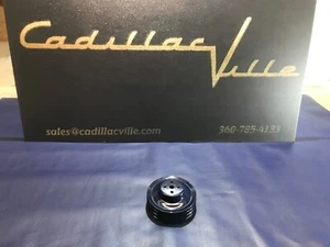 1958 59 60 61 62 63 64 65 66 67 Cadillac Water Pump Pulley 3 Triple Groove A/C  - Bild 1 von 8