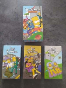 Coffret Complet THE SIMPSONS VHS Set Saison 4 Episode 1 - 11 Partie I TBE - Photo 1/2