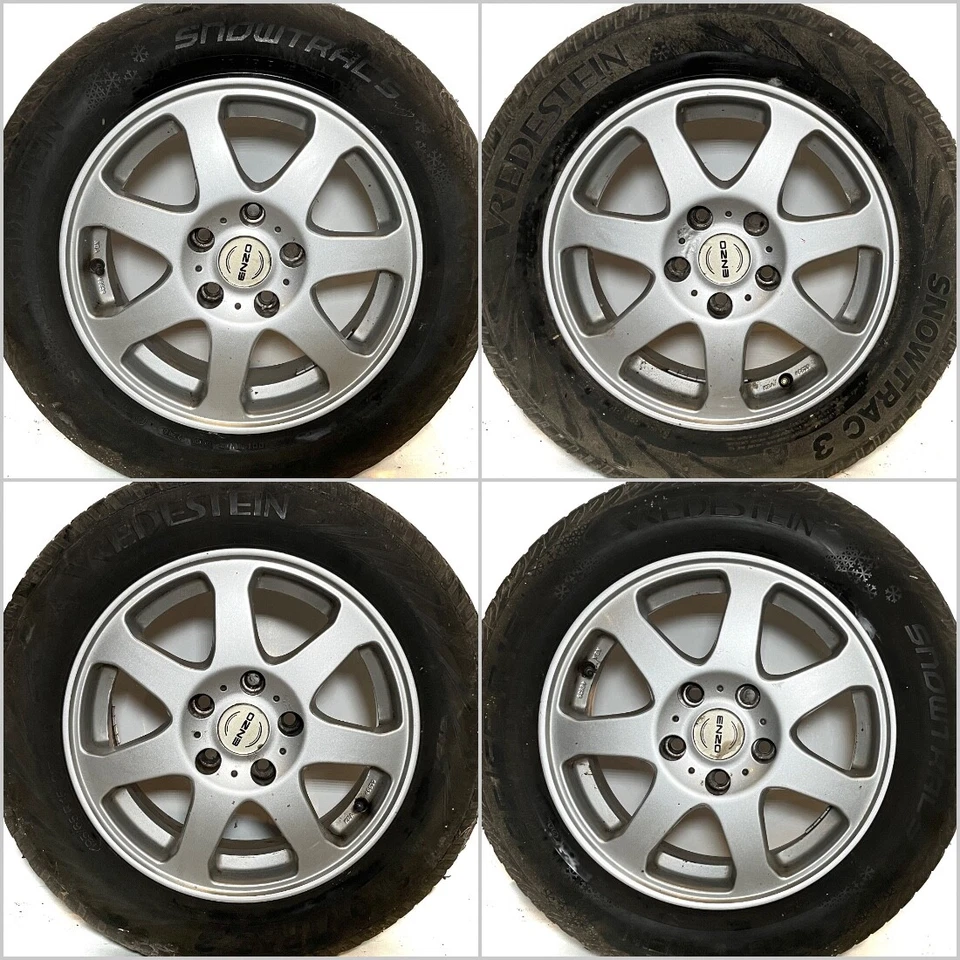 Alu-Felgen Radsatz Audi Seat Skoda VW Volkswagen Reifen 195/65 R15 LK 5x112 ET38 - Bild 1 von 4