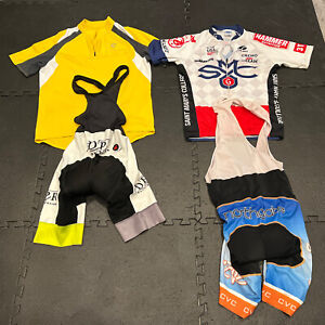 BUNDLE Voler Cannondale Cycling Short Sleeve Men Jerseys & Bibs Large