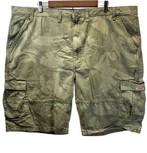 Wrangler Camo Cargo Shorts Herren Größe 46 Reg Green Camouflage 46x10 - Bild 1 von 9
