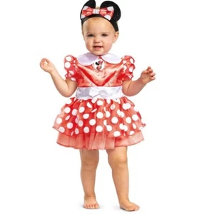 Puzzle Party Costume Carnevale Minnie Rossa Classic taglia 12-18 mesi - Foto 1 di 1