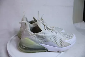 Nike Air Max 270 Kids Womens Shoe 7Y Youth Teen Sneaker 943345-103 White - Picture 1 of 15