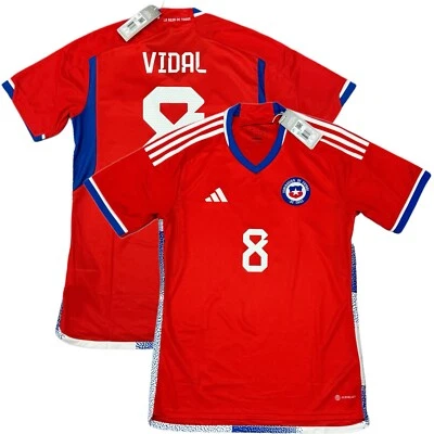 2022/23 Chile Home Jersey #8 Vidal Medium adidas Farewell La Roja De Todos Kit - Image 1 of 4