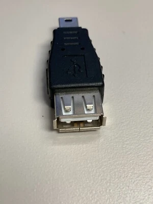 USB A Female to Mini USB B 5 Pin Male Adapter 8 Pack Lot - Image 1 of 4