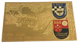 medallie abzeichen adac westfalen lippe fahrt 1971 amc stemweder berg lübecker m - Bild 1 von 1