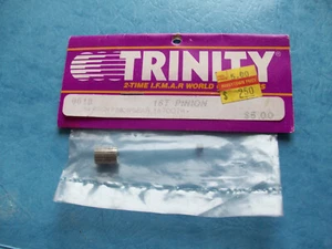 VINTAGE TRINITY 18 PINION 18T 18 TOOTH 64P 64 PITCH W/SETSCREW 0018 NIP - Picture 1 of 1