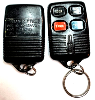1; OEM бесключевой пульт дистанционного управления Lincoln Mark VIII 8 1992-1994 автомобильный брелок GQ43VT4T 3165189 - Изображение 1 из 4