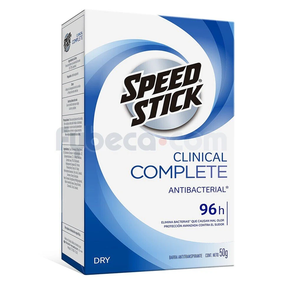 PACK 2 SPEED STICK CLÍNICO EN BARRA 45G PARA HOMBRE Foto 1 de 1
