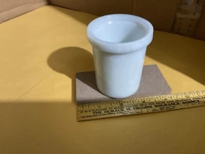 Vintage MACLAREN’S Imperial Cheese Milk Glass Jar, 3” Tall, 2” At Base - Picture 1 of 4