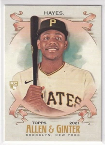 Ke'Bryan Hayes 2021 Topps Allen & Ginter Rookie Pittsburgh Pirates $1.50 SHIP - Picture 1 of 1