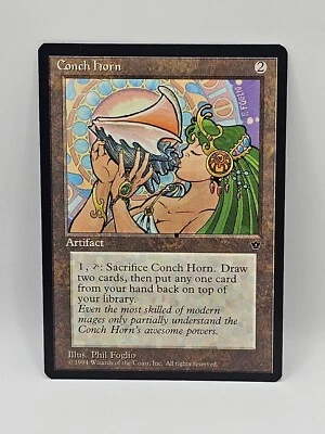 Magic The Gathering: Conch Horn Fallen Empires NM/Never Played - Image 1 of 2