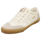 Gola Badminton Mens Off White Casual Trainers