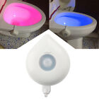 Neue 8Color Badezimmer-Toilette Nightlight LED Körper-Bewegung Sitz-Sensor-Lampe