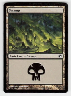 Scars of Mirrodin #241 Swamp (241) - Image 1 of 2