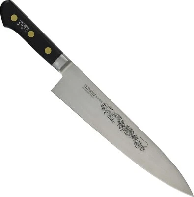 Misono Gyuto Acero Sueco (Entrada Escultura Dragón) Nº113M / 240mm NUEVO Foto 1 de 2