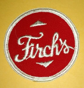 Vintage Firch's Bread Bakery Embroidered Uniform Patch Defunct 2 1/2" - Picture 1 of 2