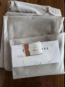 Ombrellone rotondo da fienile in ceramica - grigio erica - 9' - 8 costole - NUOVO! - Foto 1 di 3