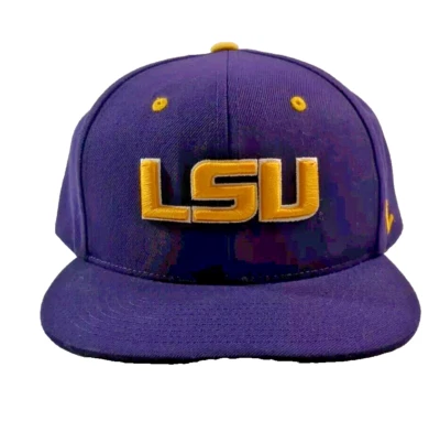 LSU Tigers Hat Embroidered Louisiana Cap New with Tags NWT Adjustable - Image 1 of 4