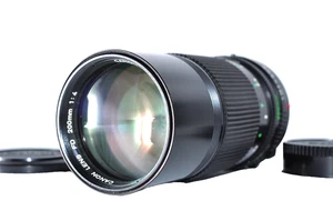 Canon New FD NFD 200mm f/4 MF Telephoto Lens For Canon FD Mount EXC5 From Japan - Picture 1 of 13